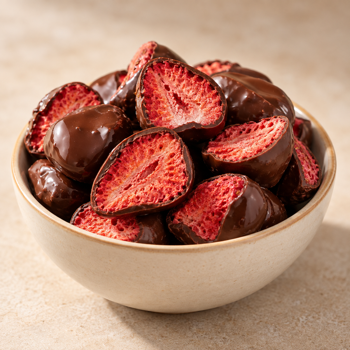 Freeze Dried Strawberry Chocolate